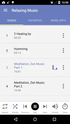 Sleep Music & Sounds android App screenshot 3