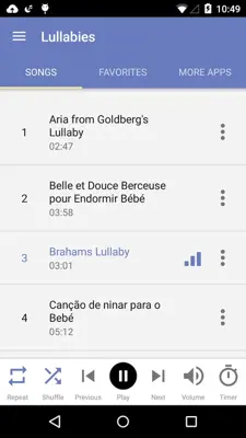 Sleep Music & Sounds android App screenshot 5